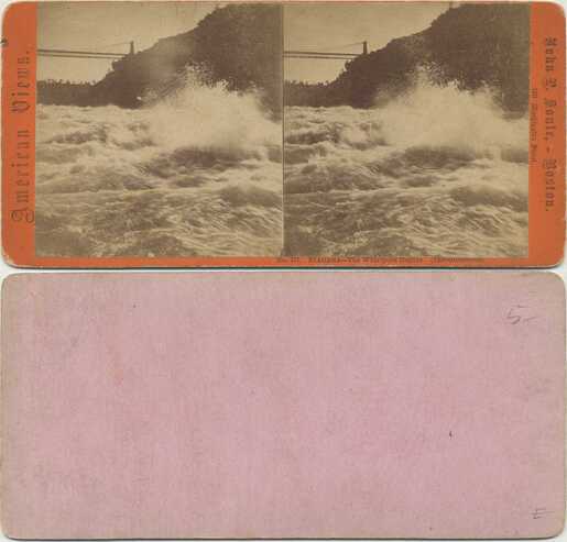 Niagara Whirlpool Rapids with Bridge