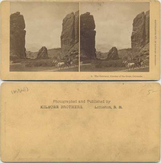 Gateway Rock Formations with Carriage