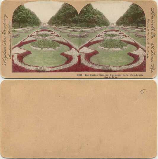 Sunken Gardens, Fairmount Park