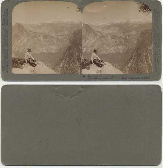 Man on Eagle Peak, Yosemite Valley
