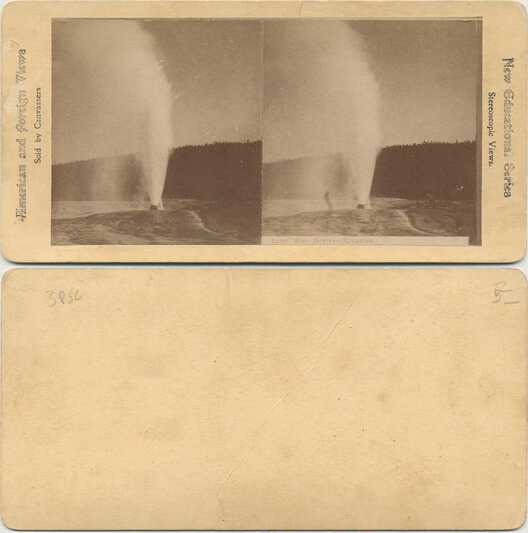 Lone Star Geyser Erupting