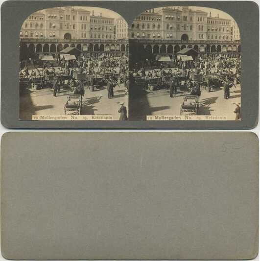 Street Market Scene