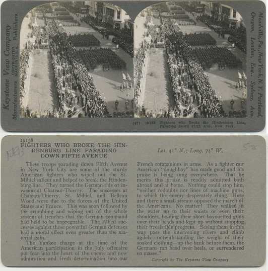 Military Parade on Fifth Avenue