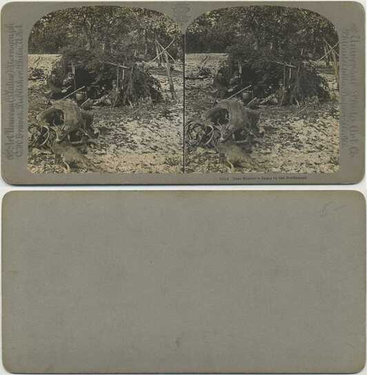 Deer Hunter's Camp in the Northwest