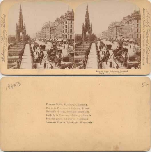 Princess Street & Scott Monument