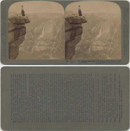 Woman on Cliff, Yosemite Valley