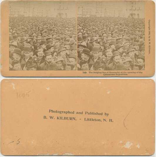 Crowd at Columbian Exposition