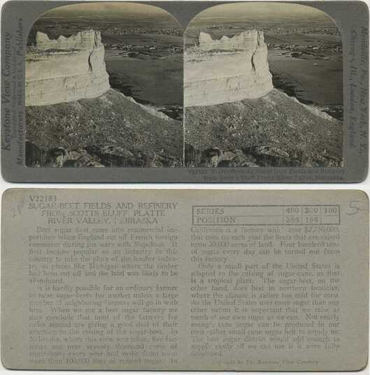 Scott's Bluff & Sugar Beet Fields