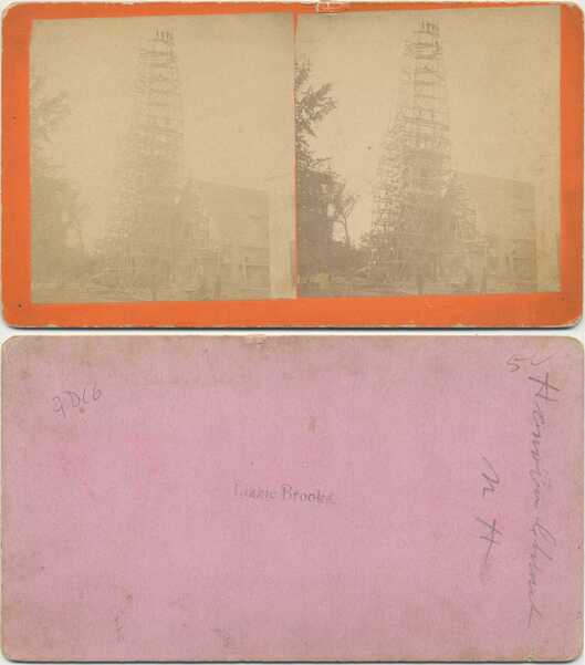 Tall Wooden Tower Construction
