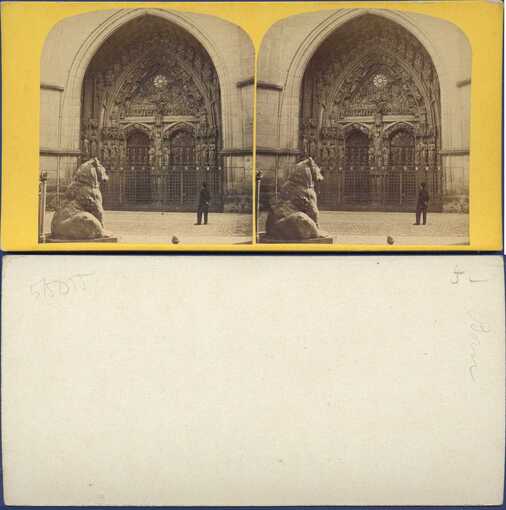 Cathedral Entrance with Lion