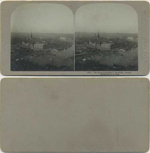 Stockholm City and Harbor Overview