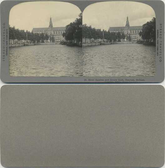 River Spaarne and Grote Kerk