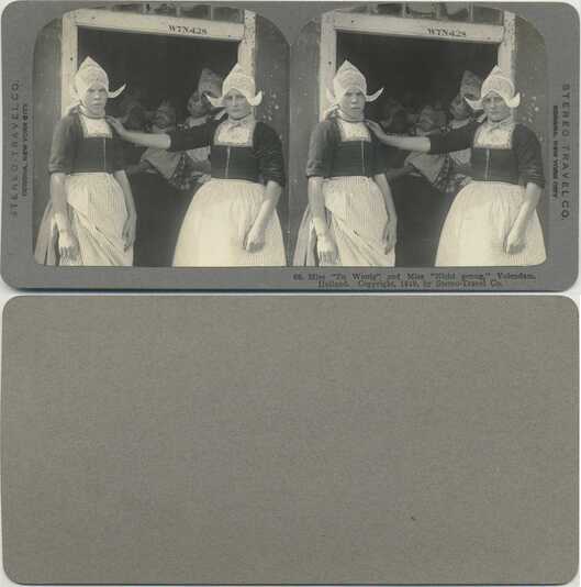 Dutch Women in Traditional Dress