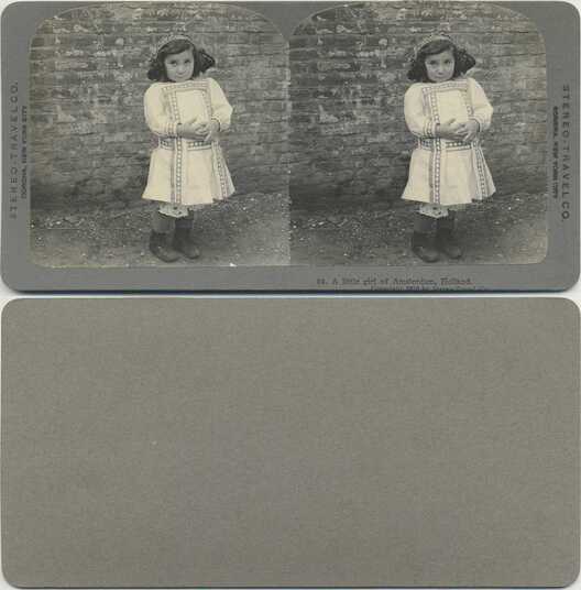Dutch Girl in Traditional Dress