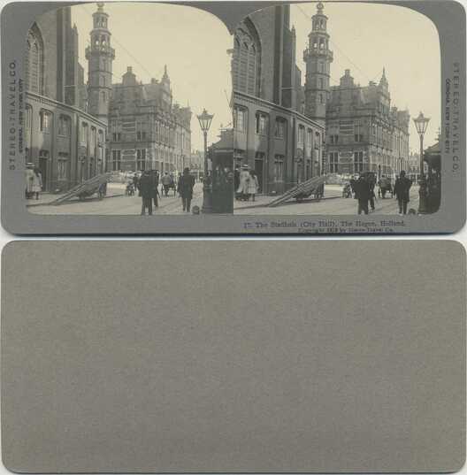 The Hague City Hall and Street Scene