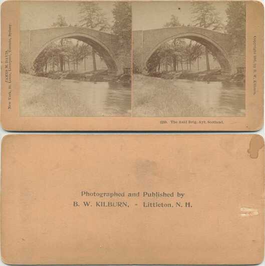 Stone Arch Bridge over River