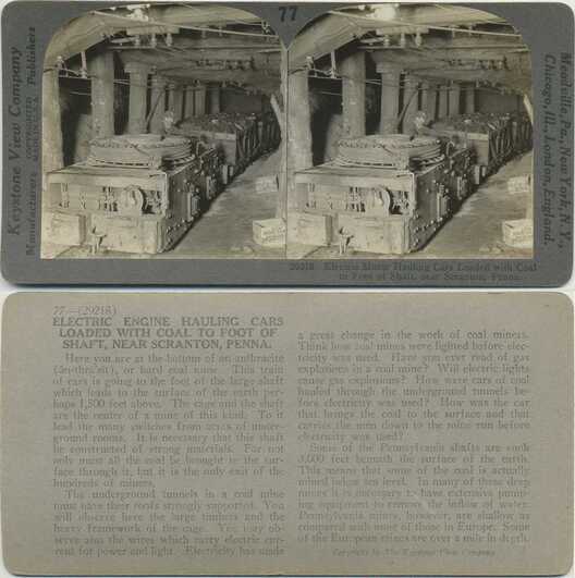 Electric Coal Mine Hauling