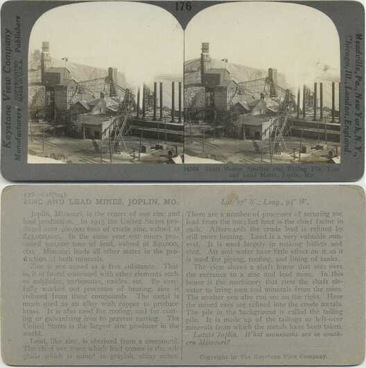 Zinc and Lead Mines, Smelter