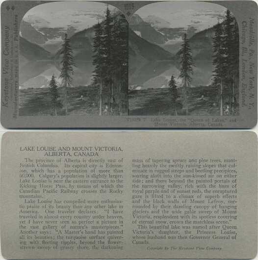 Lake Louise and Mount Victoria