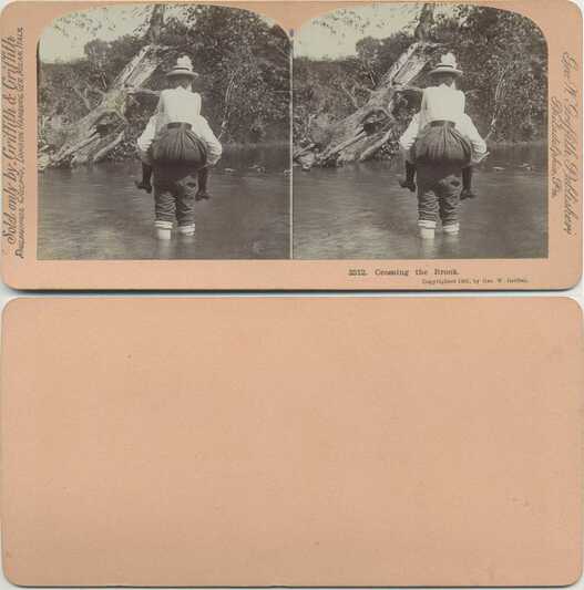 Crossing a Brook Piggyback