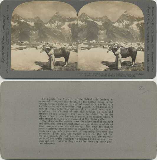 Mt. Sir Donald and Horse