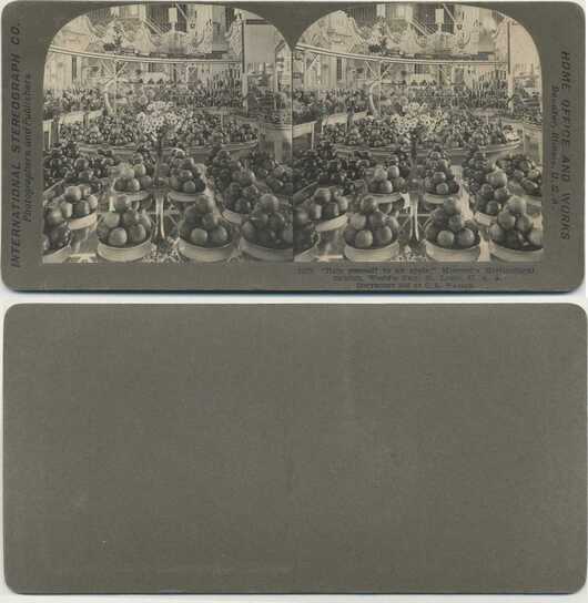 Horticultural Exhibit with Apples