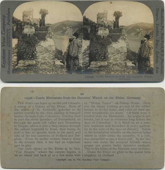 Castle Rheinstein on the Rhine