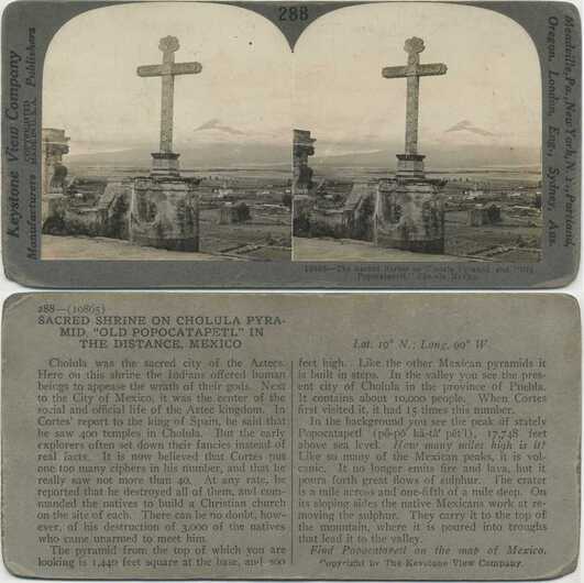 Shrine on Cholula Pyramid