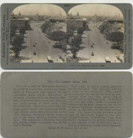 Esplanade Road, Bombay Street Scene