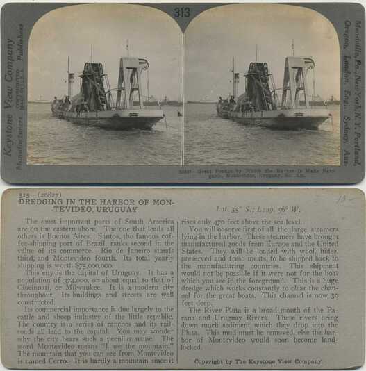 Dredging in Montevideo Harbor
