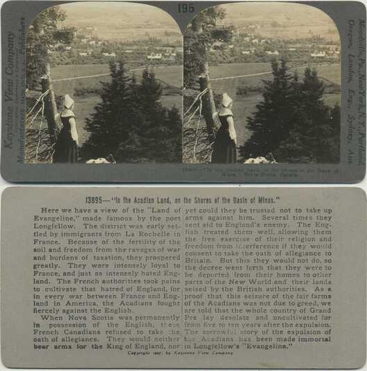 Acadian Woman Overlooking Valley