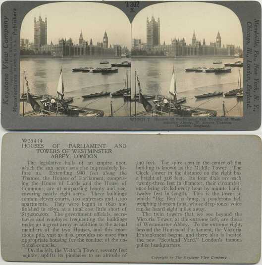 Houses of Parliament across Thames