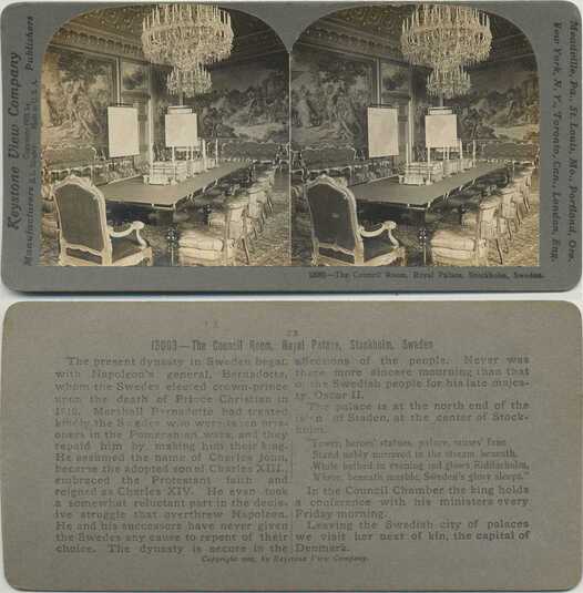 Council Room, Royal Palace Interior
