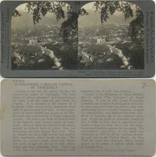 Overlooking Caracas, Capital City