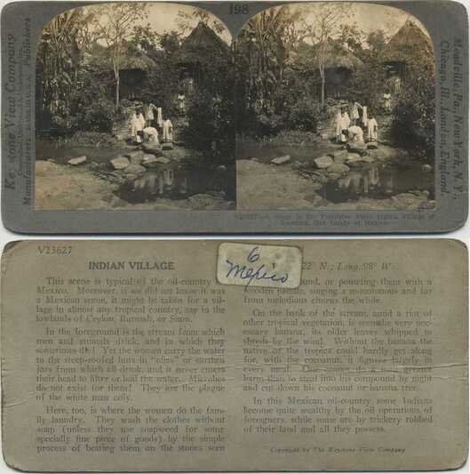 Mexican Village, Women Washing Clothes