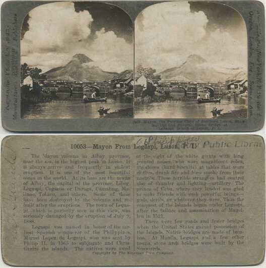 Mayon Volcano and Stone Bridge