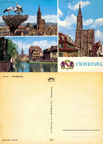 Views of Strasbourg Cathedral and Canal