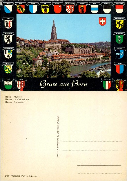 Bern Cityscape with Cathedral