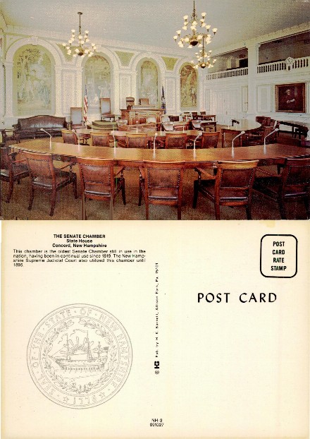 New Hampshire Senate Chamber