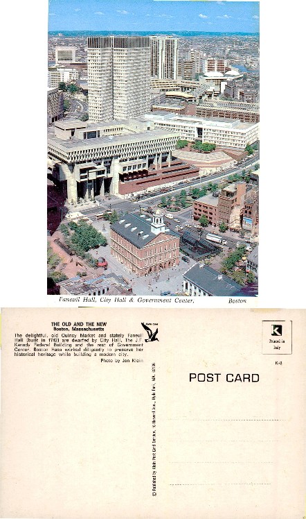 Faneuil Hall, City Hall, Gov. Center