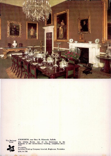 Ickworth House Dining Room