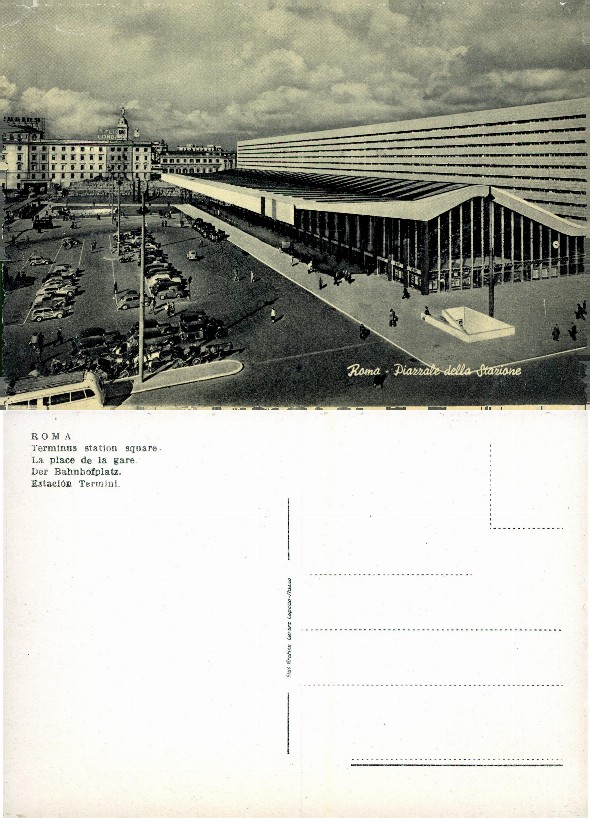 Rome Termini Station Square