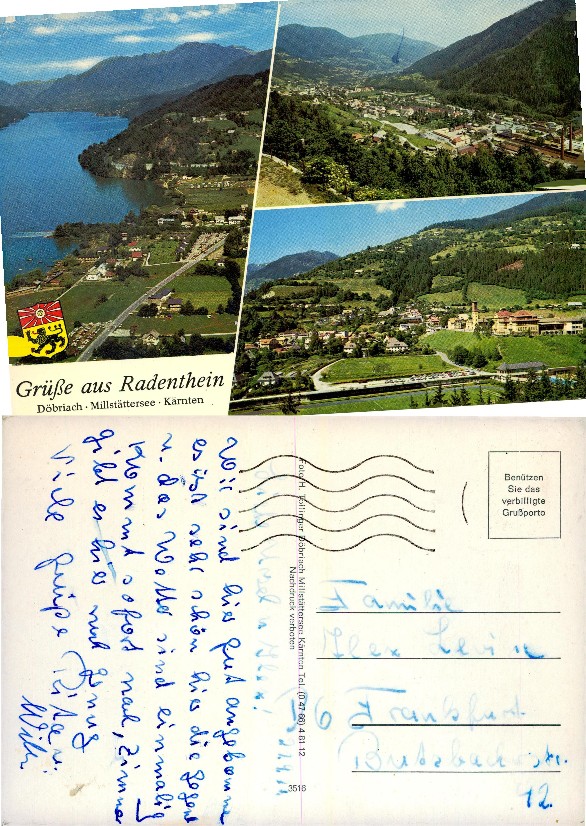 Views of Radenthein and Millstättersee