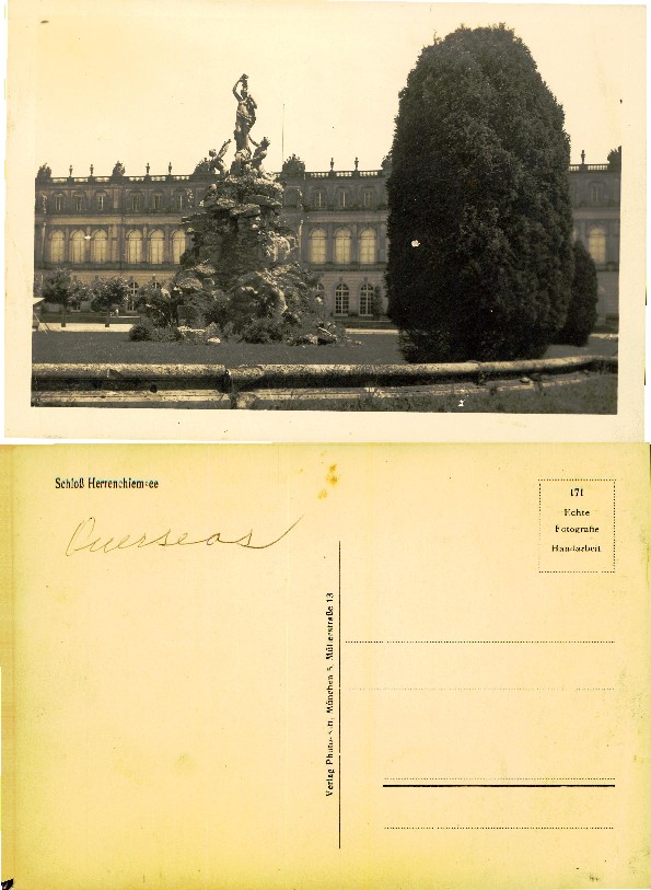 Schloss Herrenchiemsee Fountain