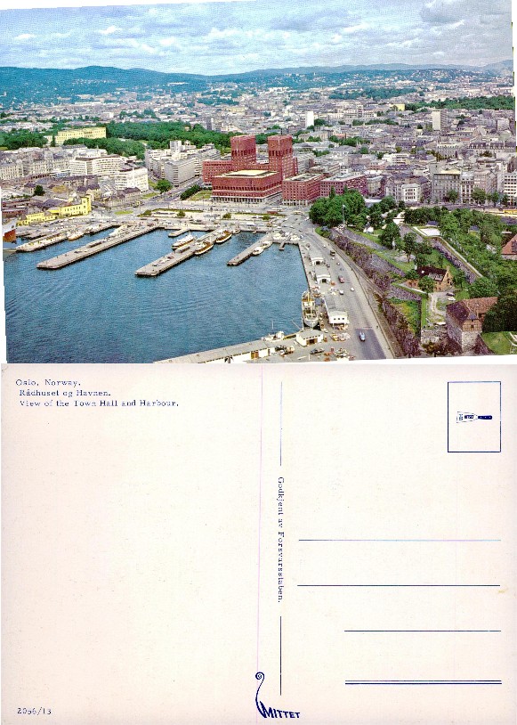 Oslo City Hall, Harbour & Cityscape