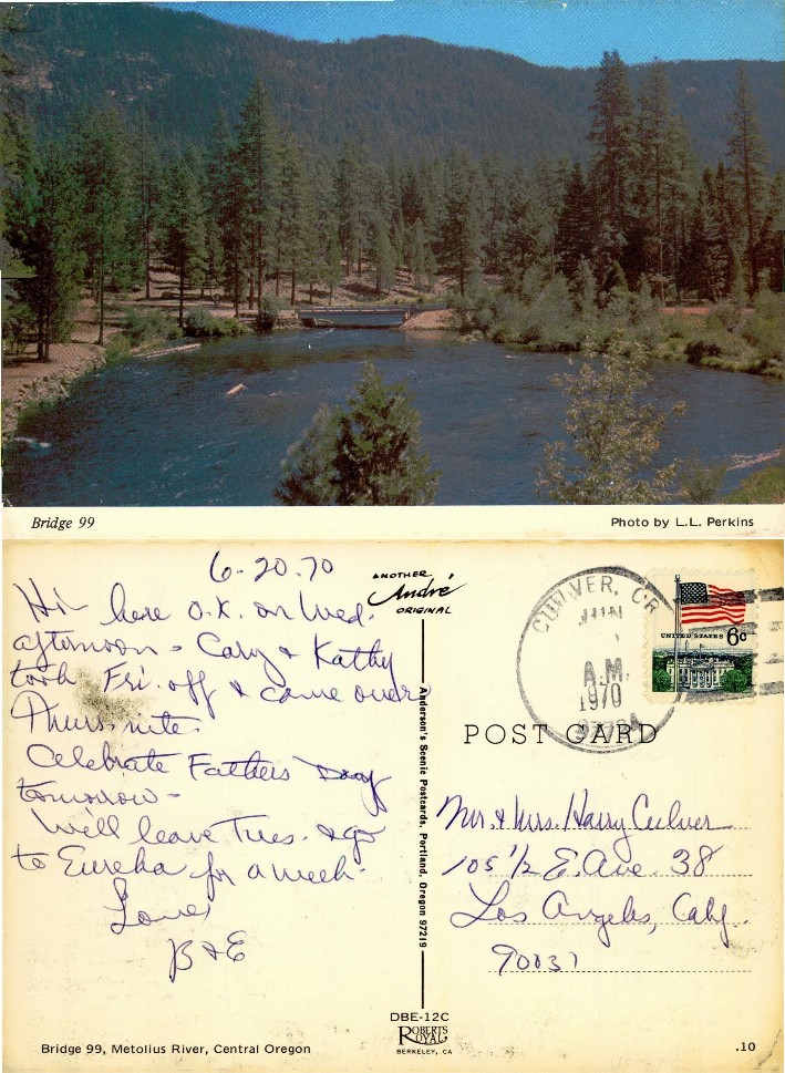 Bridge 99 over Metolius River