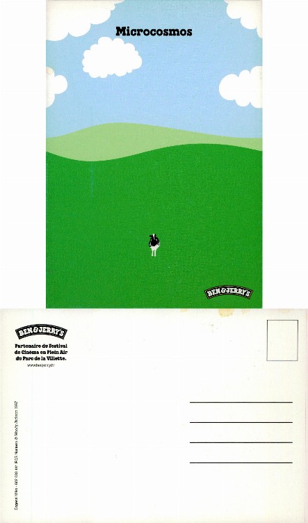 Cow in cartoon field