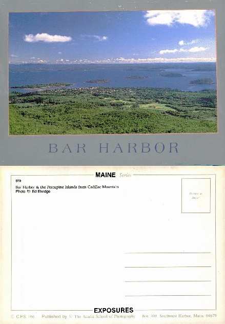 Bar Harbor and Porcupine Islands