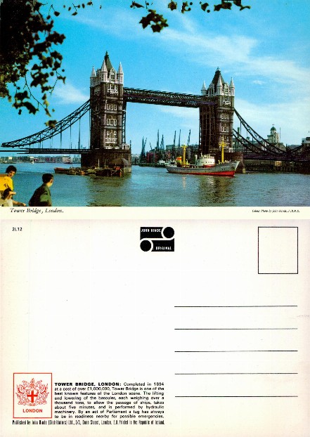 Tower Bridge on River Thames