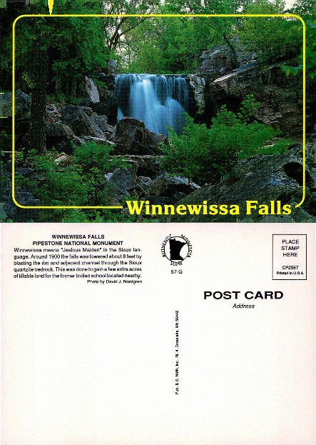 Winnewissa Falls at National Monument